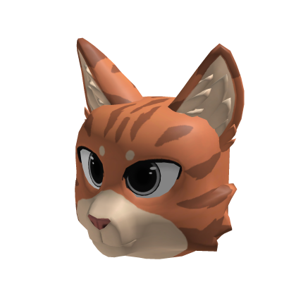 Orange Tabby Cat Head - Dynamic Head