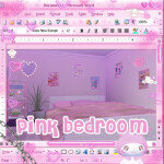 ~ ♡ pink bedroom ♡ ~