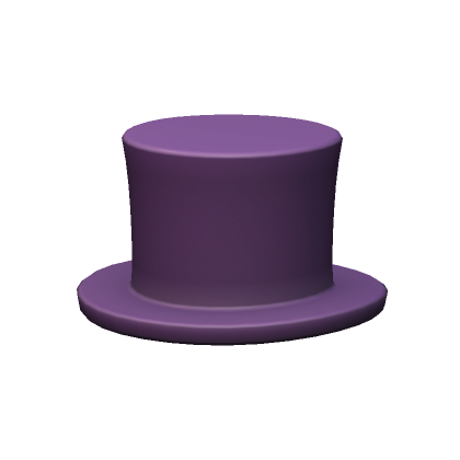 Purple shop top hat