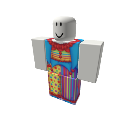 colorful clown costume - Roblox