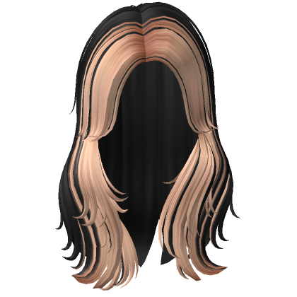 City girl hair in Black  Roblox Item - Rolimon's