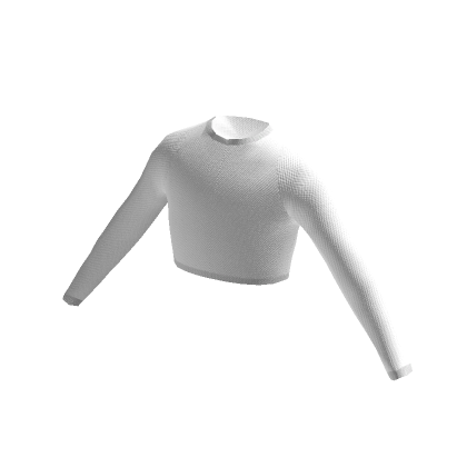 White Crop Top | Roblox Item - Rolimon's