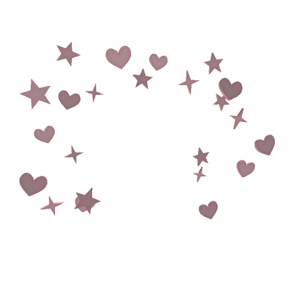 Pink Heart & Stars Confetti | Roblox Item - Rolimon's