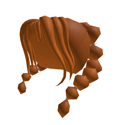 Roblox Item Ginger Bubble Pigtail Braid