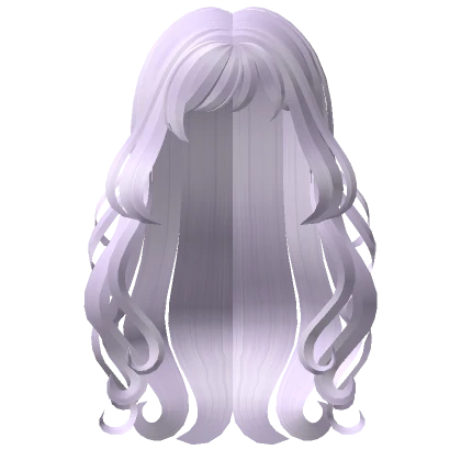 Cute Flowy Hair Purple | Roblox Item - Rolimon's
