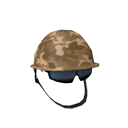 Military Desert Camo Brown Helmet Marine Army Navy | Roblox Item
