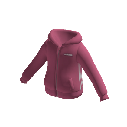 Pink adidas tracksuit roblox cheap