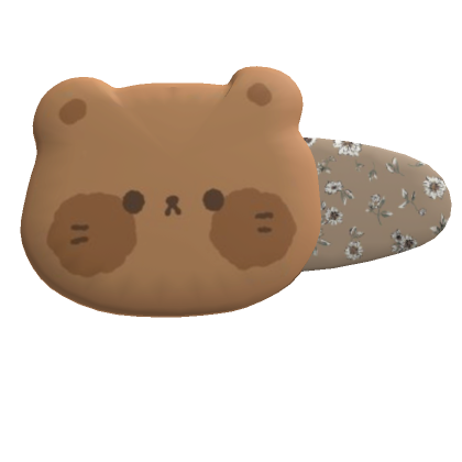 Roblox Item Kawaii Bear Hairclip