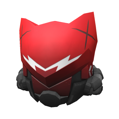 Roblox Item RED - Mech Armored Helmet 