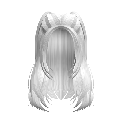 Soft Tucked Hair White - Roblox