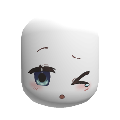 Cute Crying Face [White] | Roblox Item - Rolimon's