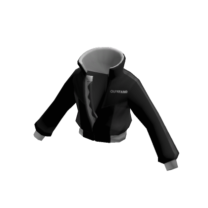 Outstand Jacket - Black and White | Roblox Item - Rolimon's