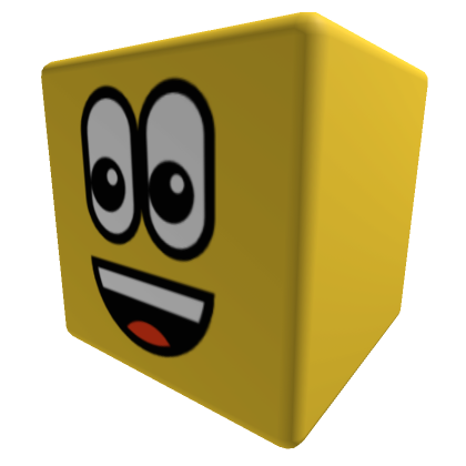 XL Smile Cube Head | Roblox Item - Rolimon's