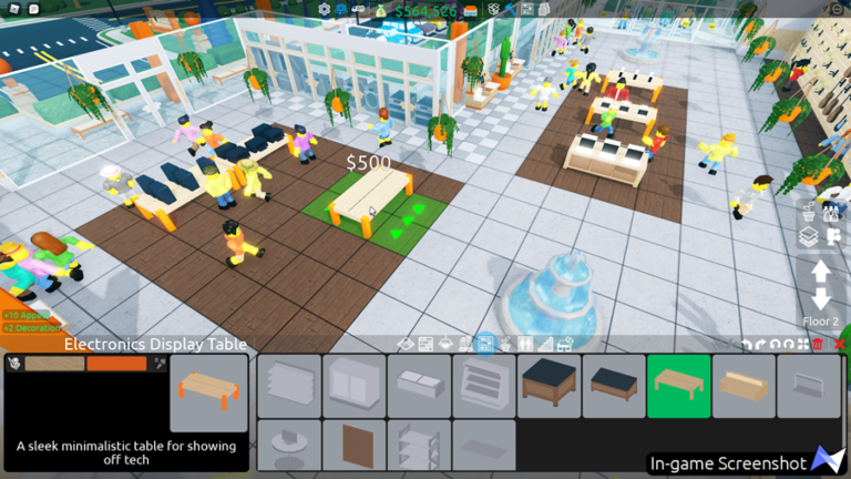 Retail Tycoon 2 - game mô phỏng kinh doanh thị trường sôi động và đầy thử thách. Chơi game, bạn sẽ được trở thành chủ một cửa hàng bán lẻ và phát triển nó trở thành một thương hiệu lớn. Hãy sáng tạo, thử nghiệm và làm việc thông minh để trở thành một nhà doanh nghiệp giỏi nhất nhé.