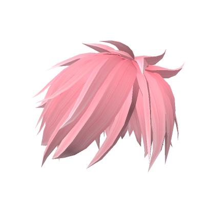 Cool Anime Messy Hair (Light Pink)'s Code & Price - RblxTrade
