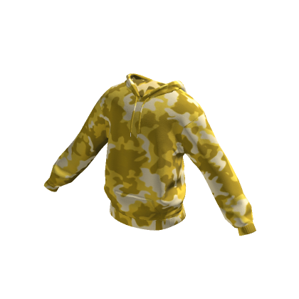 Yellow camo hoodie outlet
