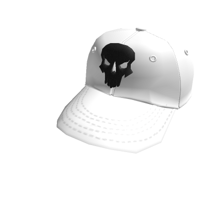 White Skull Baseball Cap's Code & Price - RblxTrade