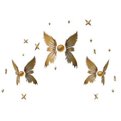Roblox Item Mystical Fairy Aura - Gold