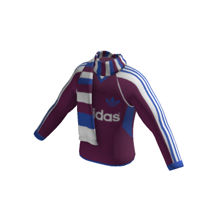 adidas Purple Blue Long Shirt and Scarf Roblox