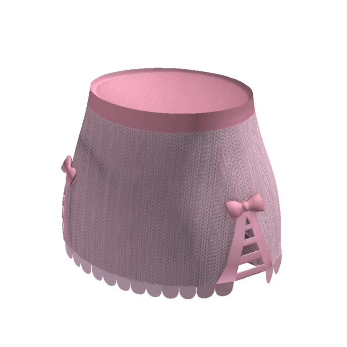 🌼 Cute Pink Y2K Kawaii Frilly Skirt