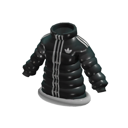 adidas Christmas Puffy Jacket in Black | Roblox Item - Rolimon's