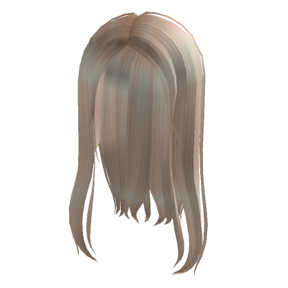 Roblox Item Dainty Straight Hair - Blonde