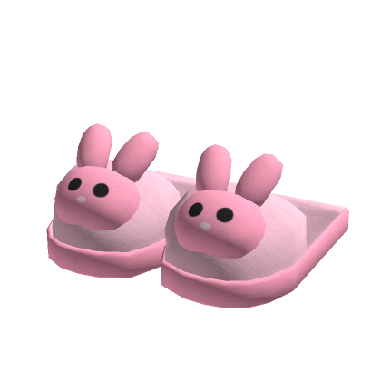 Roblox online bunny slippers