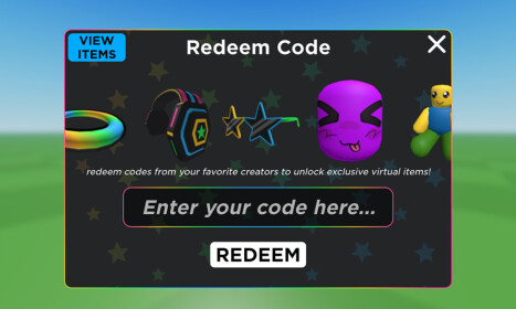 UGC Limited Codes - Roblox