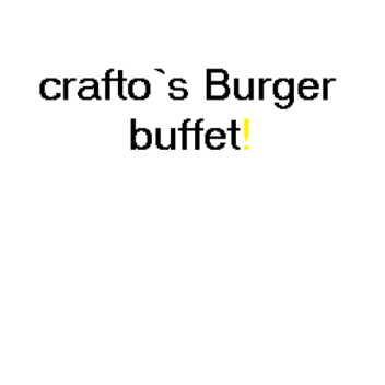 crafto`s burger buffet!