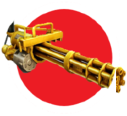 Gold Minigun - Roblox