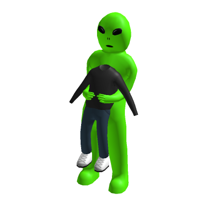 Disfraz de Alien Llevándote - Roblox