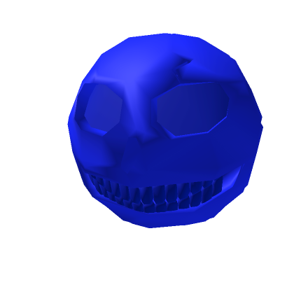 Roblox Item Blue Happy Skull Soccer Head Grim Reaper