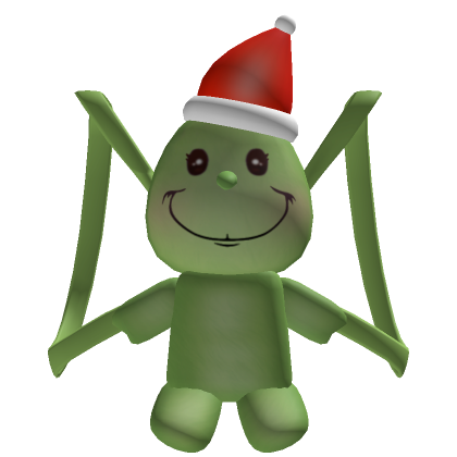 green monster christmas backpack ( 1.0 ) - Roblox