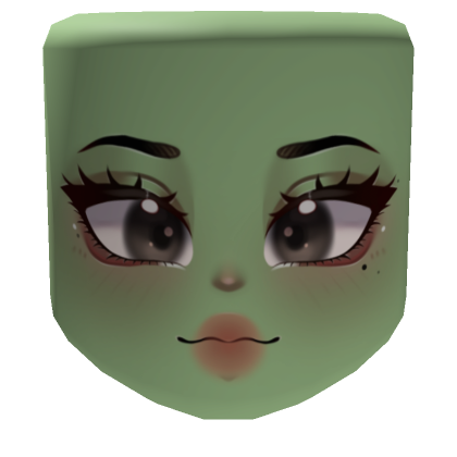 Angelic Face Mask (Green Skin Tone ) | Roblox Item - Rolimon's