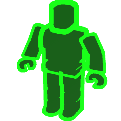 Roblox Item Man Green R15 Outline Avatar Aura
