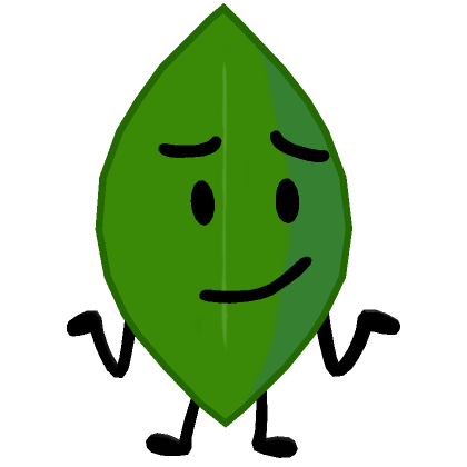 Roblox Item Leafy shoulder pal from BFDI / BFB