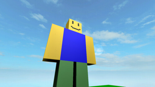 ROBLOX Old Noob Skin - Green, Blue & Yellow. Minecraft Skin