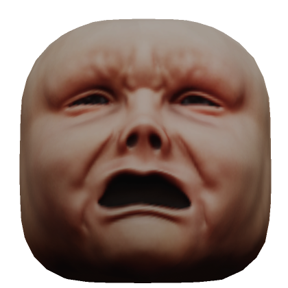 Roblox Item Crying Baby Head