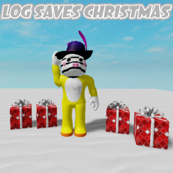 Log Fights A Monster: Log saves christmas