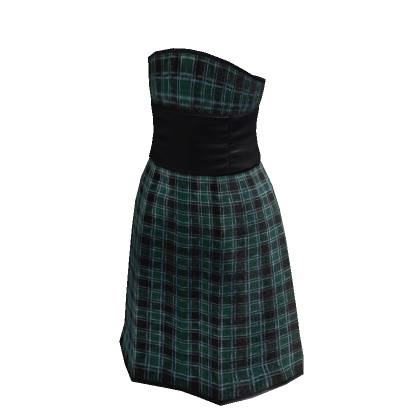 Green Plaid Autumn Dress Roblox Item Rolimon s