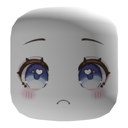 Roblox Item Cute Starry Eyes Face