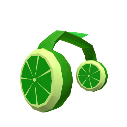 Roblox Item Lime Headphones