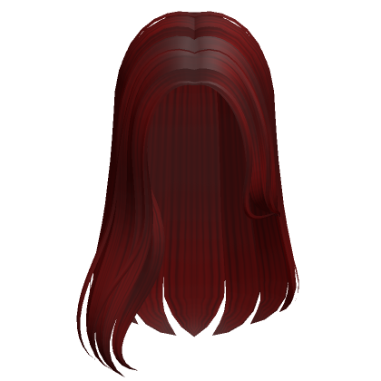 Preppy Girl Hair (Red)'s Code & Price - RblxTrade