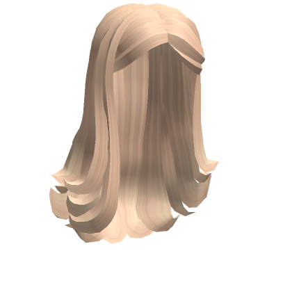 Blonde Y2K Long Wavy Layered Popular Girl Hair - Roblox