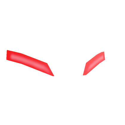 Red Glowing Rectangular Eyes (Dwarf Mask Addon) | Roblox Item - Rolimon's