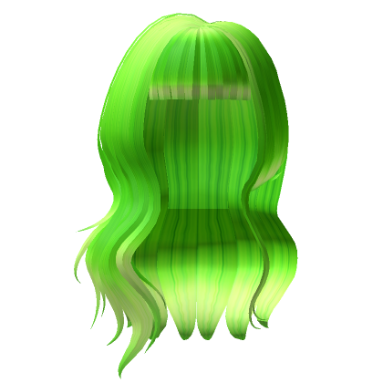 Roblox Item Green Side Part Hair