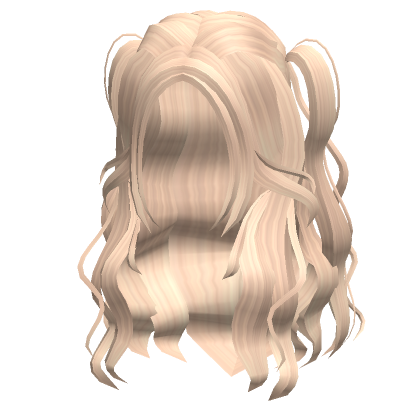 Two-Tone Anime Layered Y2K Messy Hair Brown Blonde's Code & Price -  RblxTrade