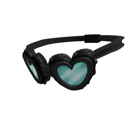 Black Heart Goggles around neck (3.0)'s Code & Price - RblxTrade