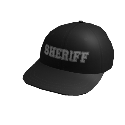 Sheriff Hat (Black)'s Code & Price - RblxTrade