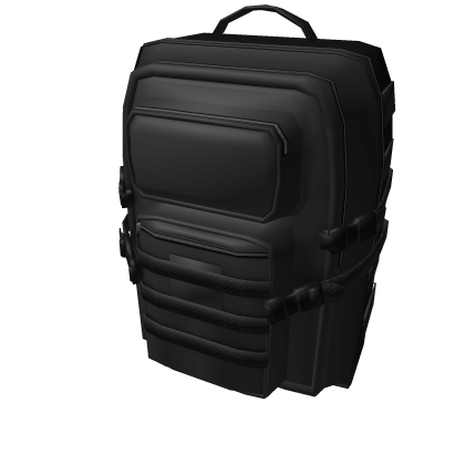 Roblox 2025 black backpack